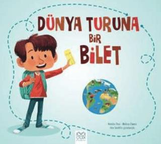 Dünya Turuna Bir Bilet - Melissa Owens | 1001 Çiçek Kitaplar - 9786053