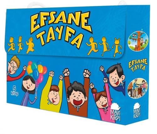 Efsane Tayfa Set 5 Kitap - İrfan Gürkan Çelebi | Mavi Kirpi - 97897524