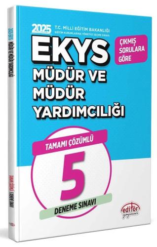Ekys Müdür Ve Müdür Yardımcılığı Tamamı Çözümlü 5 Deneme Sınav