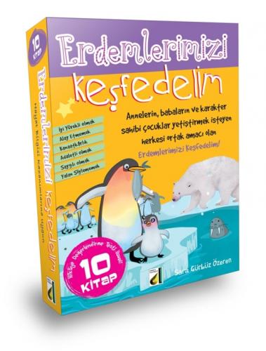 Erdemlerimizi Keşfedelim 10 Kitap - Sara Gürbüz Özeren | Damla - 97860