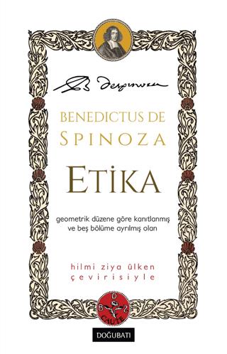 Etika - Benedictus De Spinoza | Doğu Batı Yayınları - 9786258123555