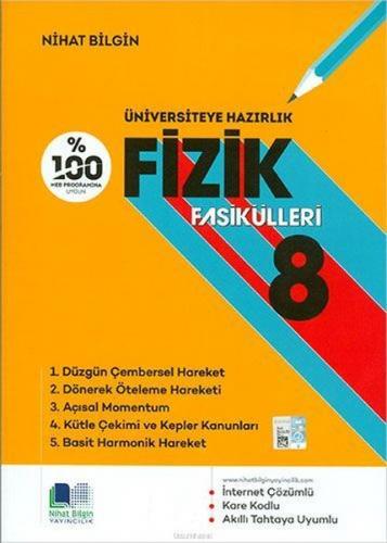 Fizik Fasikülleri 8 Düzgün Çembersel Hareket Ayt - Nihat Bilgin | Niha