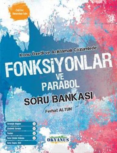 Fonksiyonlar Ve Parabol Soru Bankası 2022 ( İadesizdir ) - Ferhat Altu