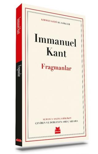 Fragmanlar - Immanuel Kant | Kırmızı Kedi - 9786052987988