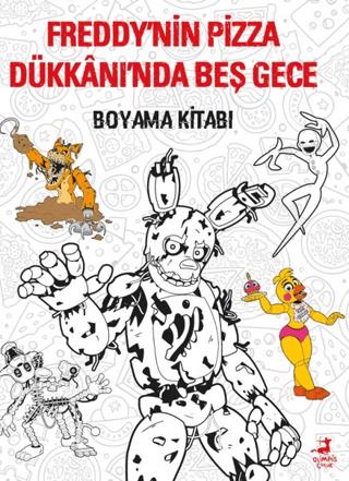 Freddynin Pizza Dükkanı'nda Beş Gece - Boyama Kitabı