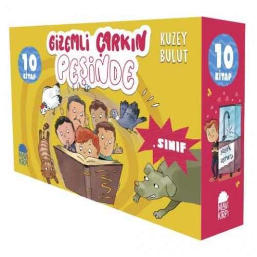 Gizemli Çarkın Peşinde 3. Sınıf Seti - (10 Kitap) - Kuzey Bulut | Mavi