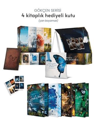 Gökçen Serisi - Yan Boyamalı Hediyeli Kutu Ciltli