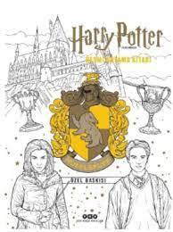 Harry Potter Hufflepuff Filmlerinden Resmi Boyama Kitabı