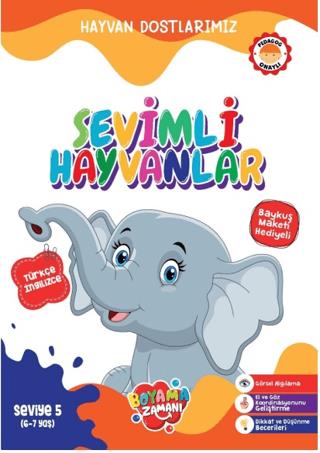 Hayvan Dostlarımız – Sevimli Hayvanlar Seviye 5 (6-7 Yaş)