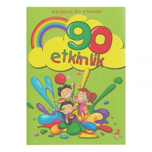 Hergüne Bir Etkinlik 90 Etkinlik - Betül Tok | Olimpos Çocuk - 9786257