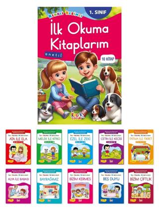 1. Sınıf İlk Okuma Kitaplarım Anetil 10 Kitap