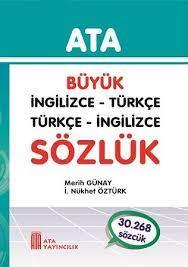 İngiliz Sözlük K. Kapak