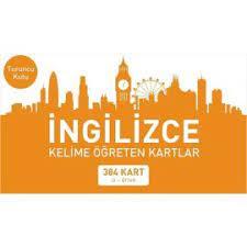 İngilizce Kelime Öğreten Kartlar Turuncu 1
