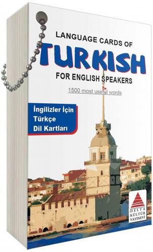 İngilizler İçin Türkçe Dil Kartları - Jose Enrique Soto | Delta Kültür