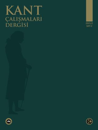Kant Çalışmaları Dergisi Sayı 2