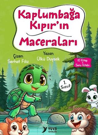 1. Sınıf Kaplumbağa Kıpır In Maceraları 10 Kitap