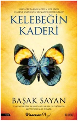 Kelebeğin Kaderi - Başak Sayan | İnkılap - 9789751038807