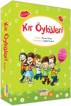 Kır Öyküleri Dizisi Set 10 Kitap Kutulu - Rundan Turan | Erdem Çocuk -