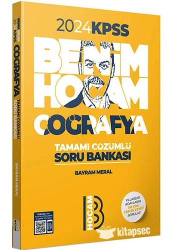 Kpss Coğrafya Tamamı Çözümlü Soru Bankası - Bayram Meral | Benim Hocam