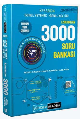 Kpss Ezberbozan Gk Gy 3000 Soru Bankası - | Pegem - 9786256890985