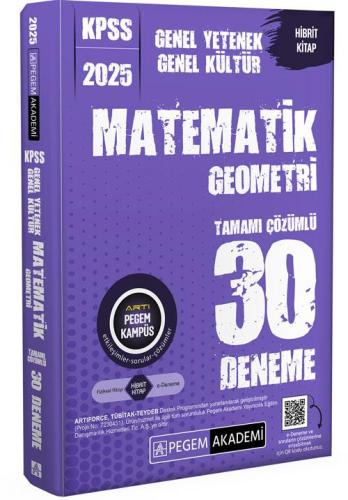 Kpss Genel Yetenek Genel Kültür Matematik Geometri 30 Deneme 2025