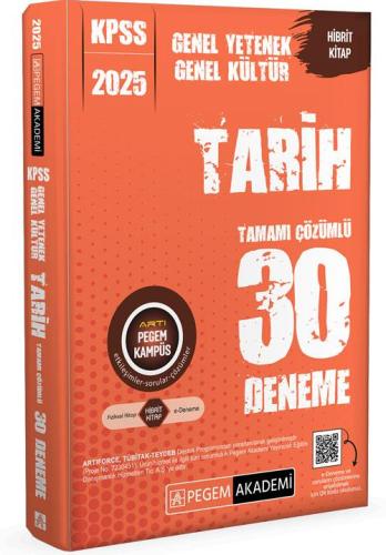 Kpss Genel Yetenek Genel Kültür Tarih 30 Deneme 2025