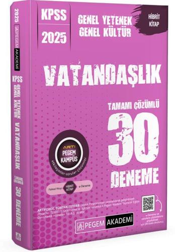 Kpss Genel Yetenek Genel Kültür Vatandaşlık 30 Deneme 2025 - Kolektif 