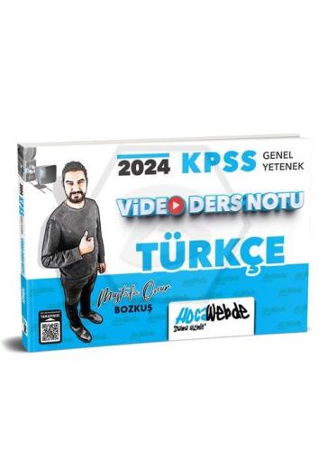 Kpss Genel Yetenek Türkçe Video Ders Notu 2024 - Mustafa Onur Bozkuş |