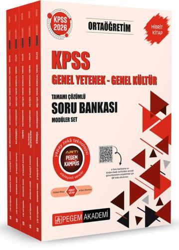 Kpss Ortaöğretim Genel Yetenek Genel Kültür Soru Bankası 5 Kitap Set 2026