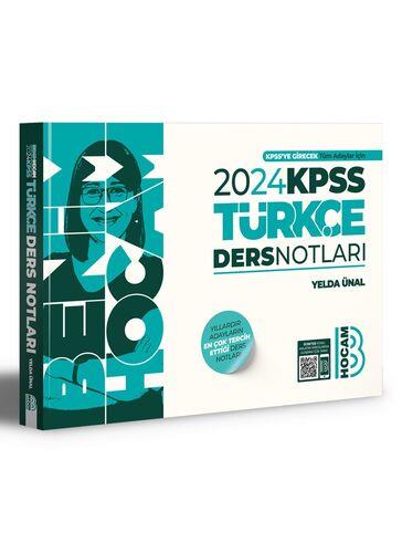 Kpss Türkçe Video Ders Notları 2024 - | Benim Hocam - 9786258263015