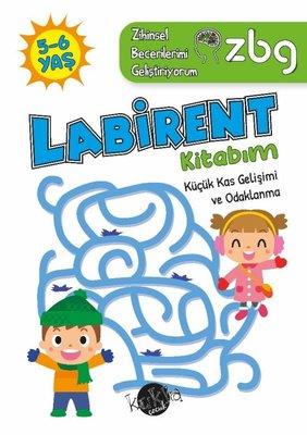 Labirent Kitabım - Küçük Kas Gelişimi Ve Odaklanma 5 - 6 Yaş