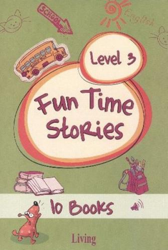 Level 3 Fun Time Stories 10 Books Cd Activity - Kolektif | Living - 97