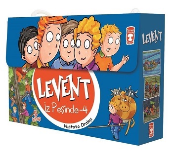 Levent İz Peşinde 4 Set 5 Kitap