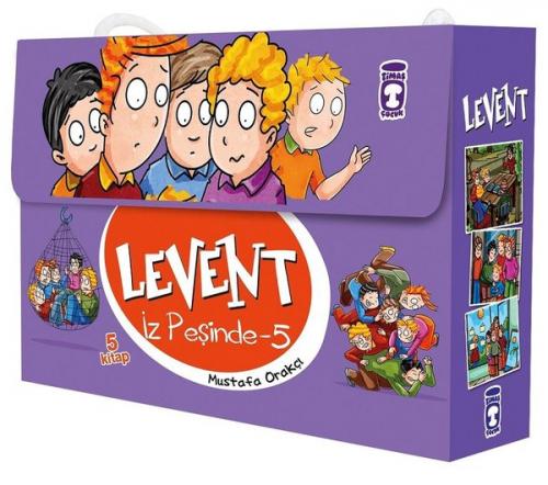 Levent Set İz Peşinde 5 (56,57,58,59,60) 5 Kitap - Mustafa Orakçı | Ti