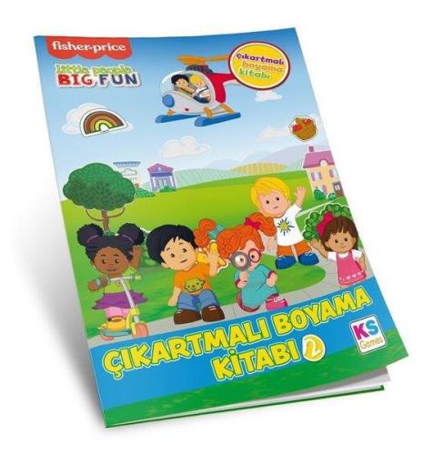 Little People Coloring Sticker Book 2