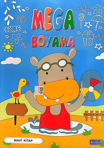 Mega Boyama Mavi - Kolektif | Parıltı Yayınları - 9786053037170