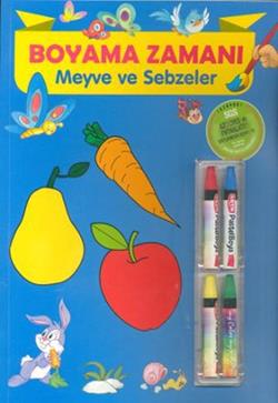 Meyve Ve Sebzeler Boyama Zamanı