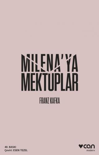 Milenaya Mektuplar - Franz Kafka | Can - 9789750738005