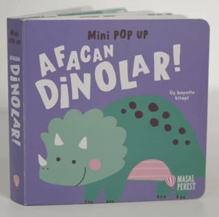 Mini Pop Up - Afacan Dinolar - Kolektif | Masalperest - 9786256322387