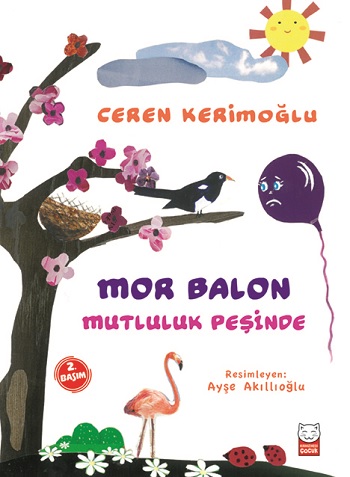 Mor Balon Mutluluk Peşinde - Ceren Kerimoğlu | Kırmızı Kedi - 97860529