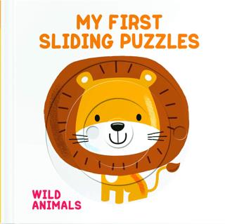 My First Sliding Puzzles: Wild Animals Ciltli