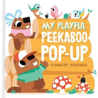 My Playful Peekaboo Pop-up: Country Friends Ciltli