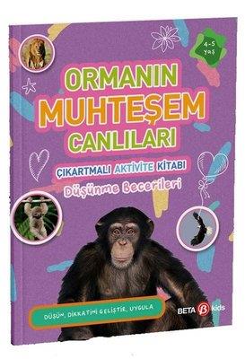 Ormanın Muhteşem Canlıları - Çıkartmalı Aktivite Kitabı - Buket Kurt |