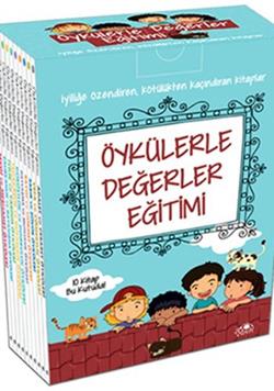 Öykülerle Değerler Eğitimi Seti (10 Kitap) - Saide Nur Dikmen | Uğurbö