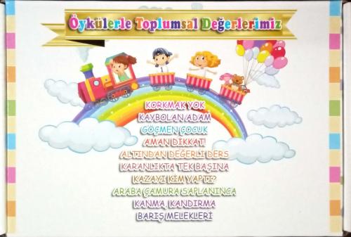 Öykülerle Toplumsal Değerlerimiz 10 Kitap Kutulu
