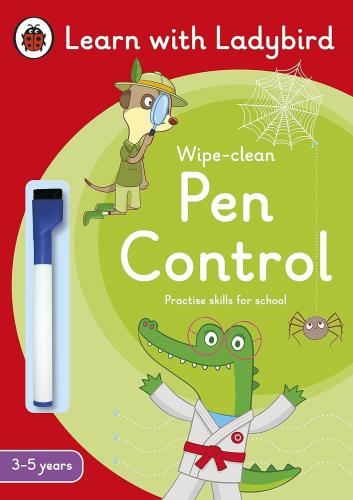 Pen Control: A Learn With Ladybird Wipe-clean Activity Book