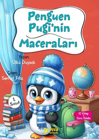 1. Sınıf Penguen Pugi Nin Maceraları 10 Kitap