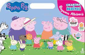 Peppa Pıg Çıkartma Hediyeli Boyama Albümü