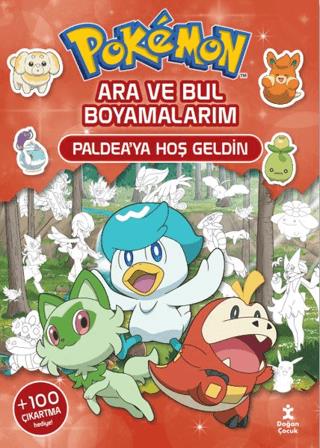 Pokemon-ara Ve Bul Boyamalarım – Paldea'ya Hoş Geldin