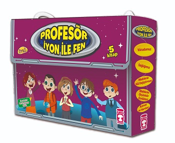 Profesör İyon İle Fen 1 Set (1,2,3,4,5) 5 Kitap - Birsen Ekim Özen | T